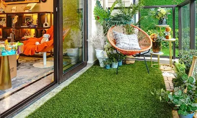 artificial turf Balcony artificial turf Balcony
